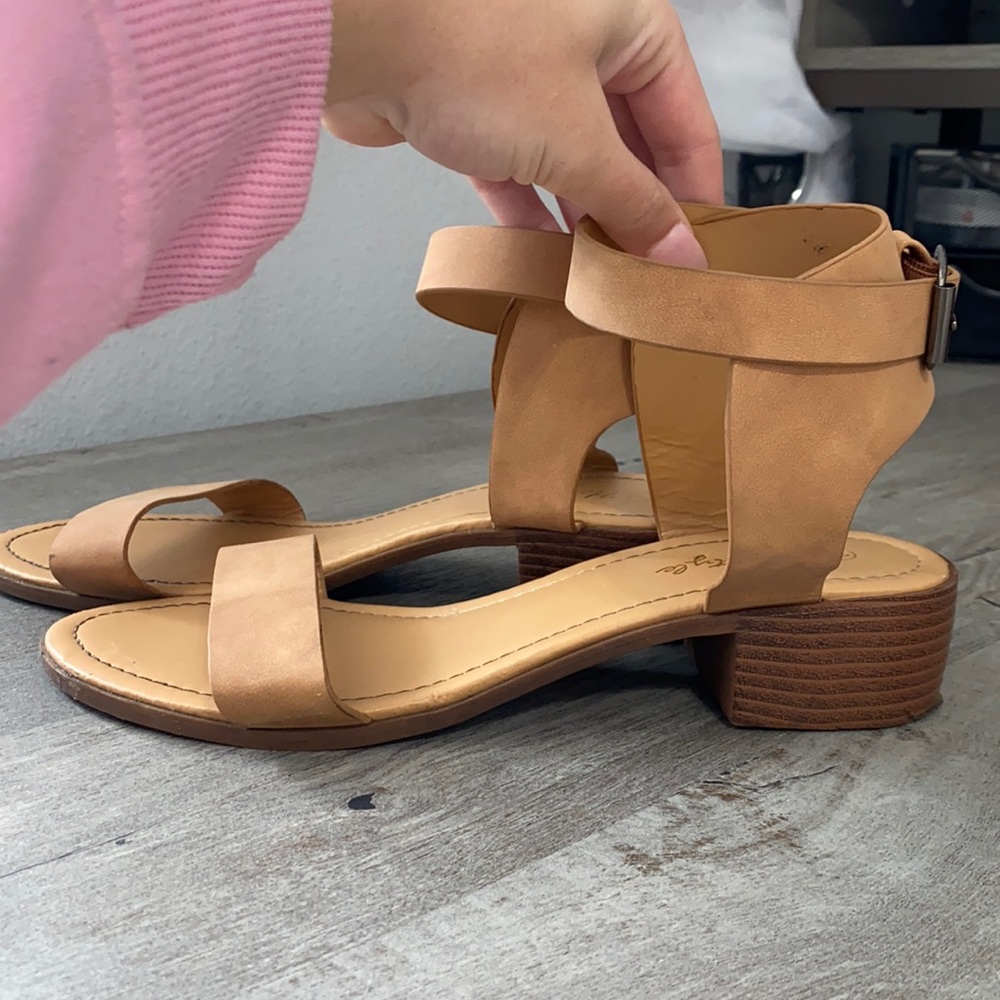 Tan Short Heels